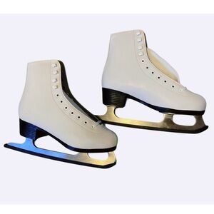 NEW White Ice figure skates PTX